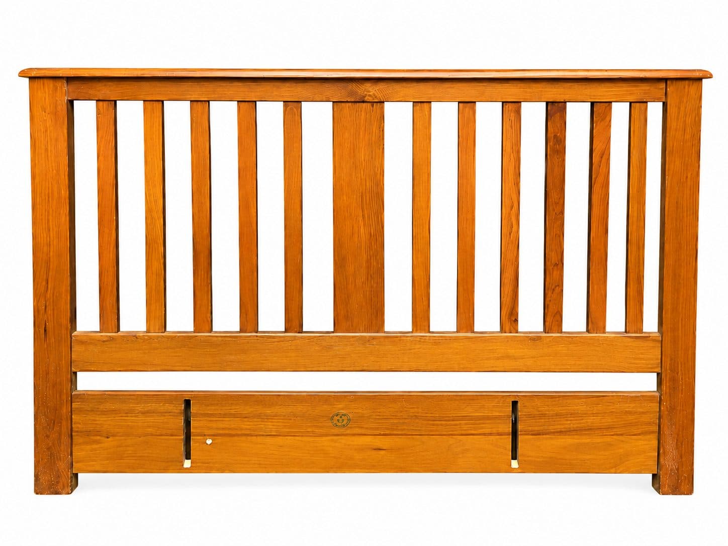 Robert Grice Recycled Rimu Headboard with Medallion