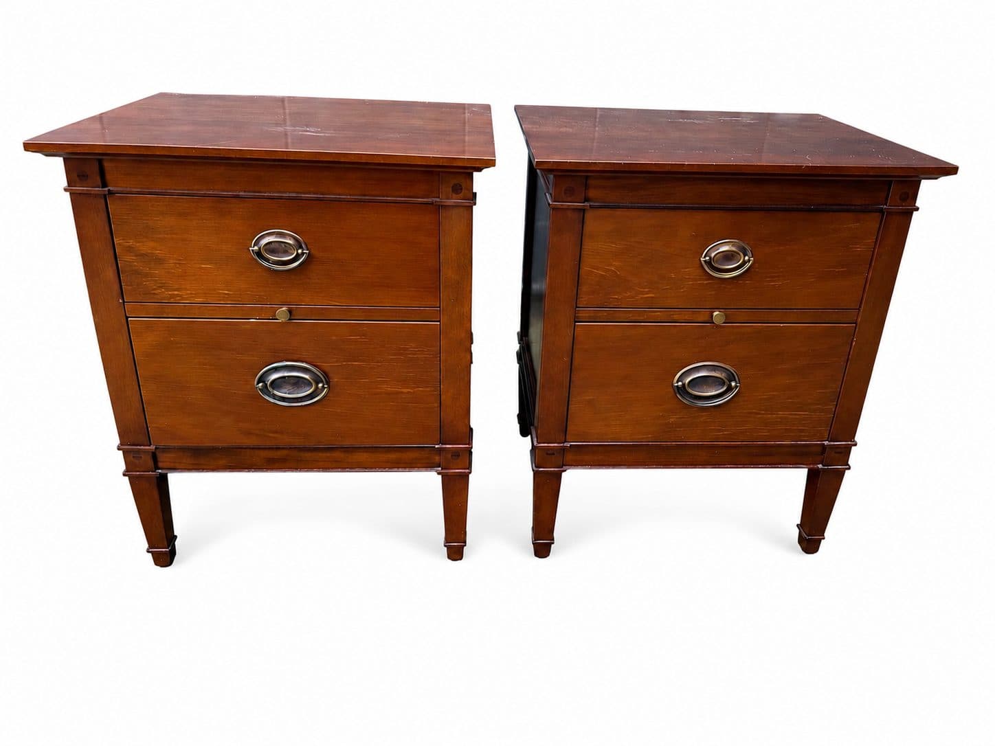 Rose & Heather Trenail Swamp Kauri Bedside Pair
