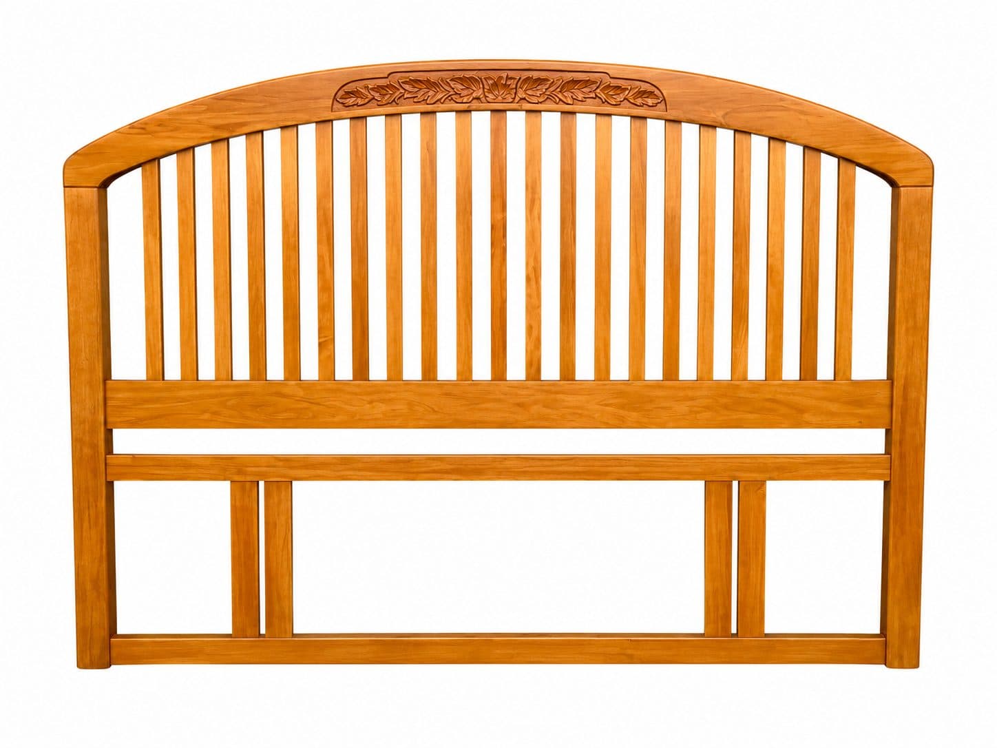 Hand-Carved Rimu Headboard