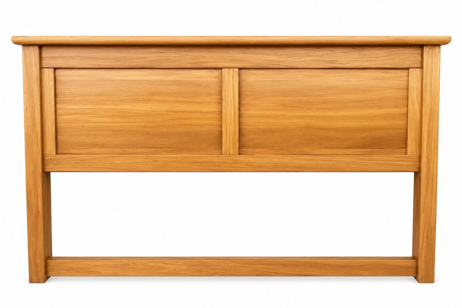 Modern Two-Panel Rimu Headboard