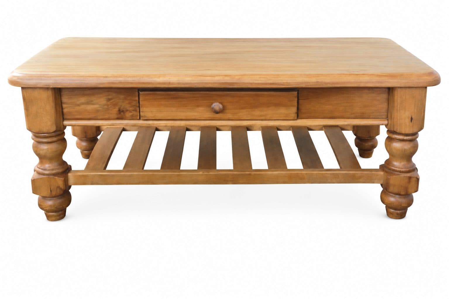 Recycled Rimu Coffee Table with Drawer