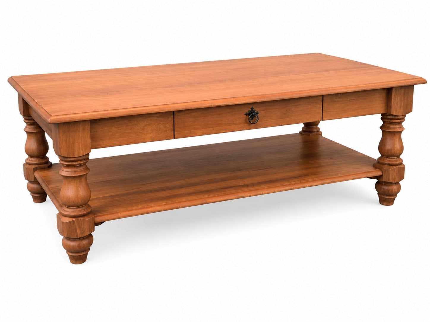 Turned-Leg Rimu Coffee Table