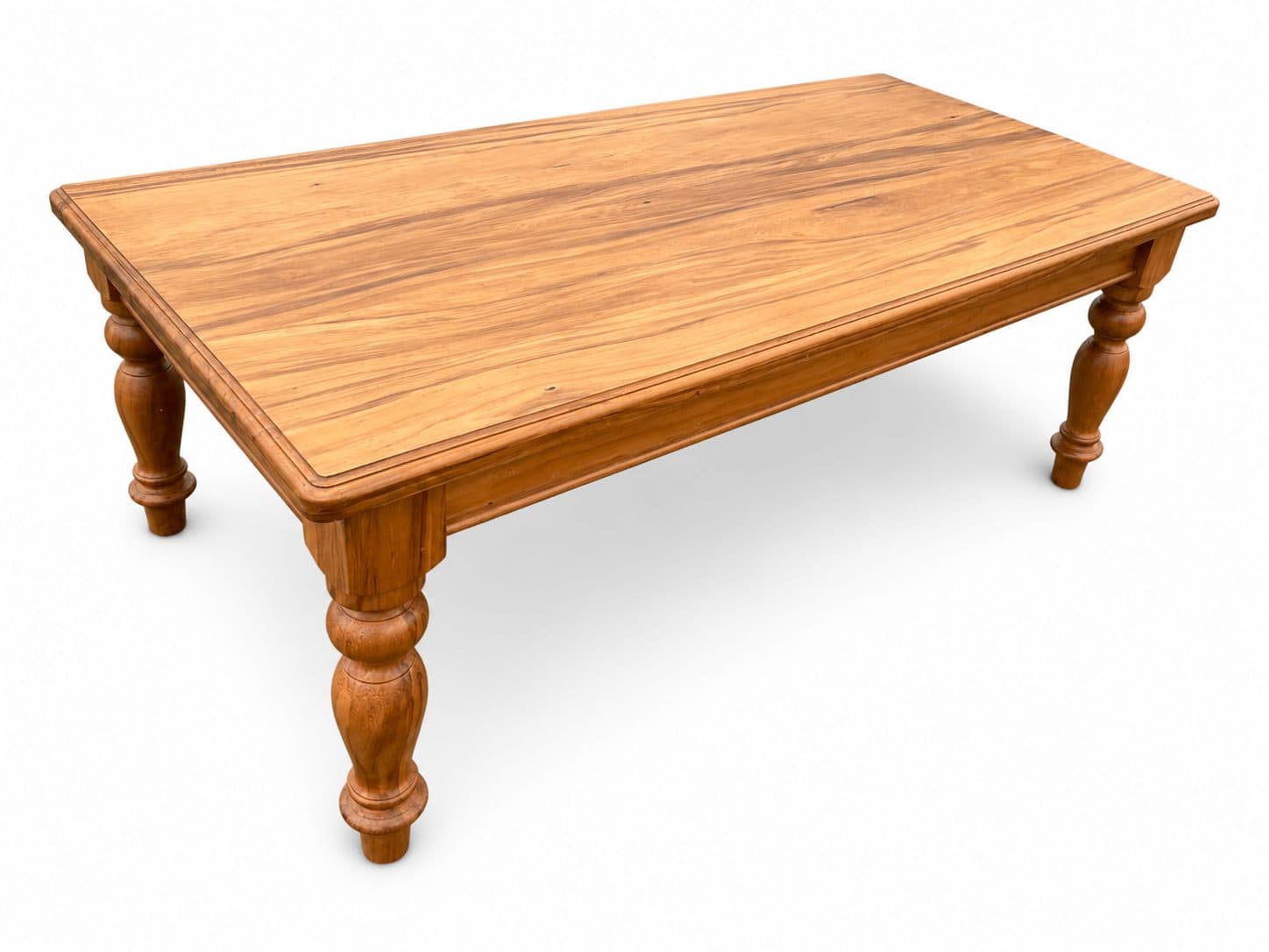 Turned-Leg Rimu Dining Table