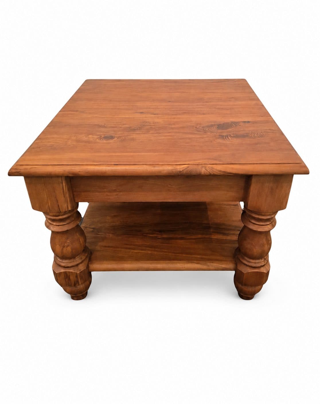 Turned-Leg Rimu Side Table