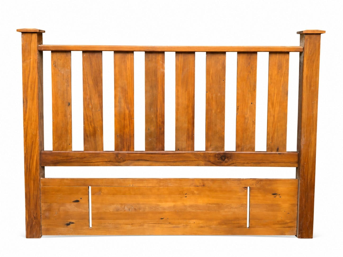 Woodpeckers Recycled Rimu Scalloped Headboard